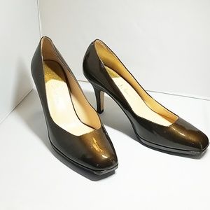 Cole Haan Nike Air Bronze Brown Heels